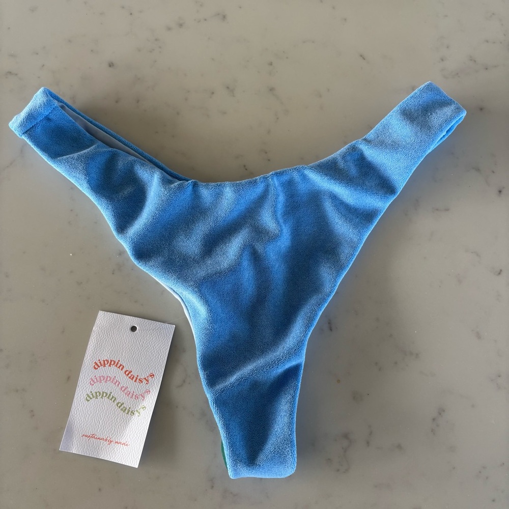 Dippin Daisies Thong Bikini Bottoms Size S‎ NWT